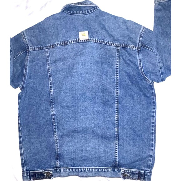 Sanccory Men’s Stone Washed Denim Jacket XL - Picture 6 of 8
